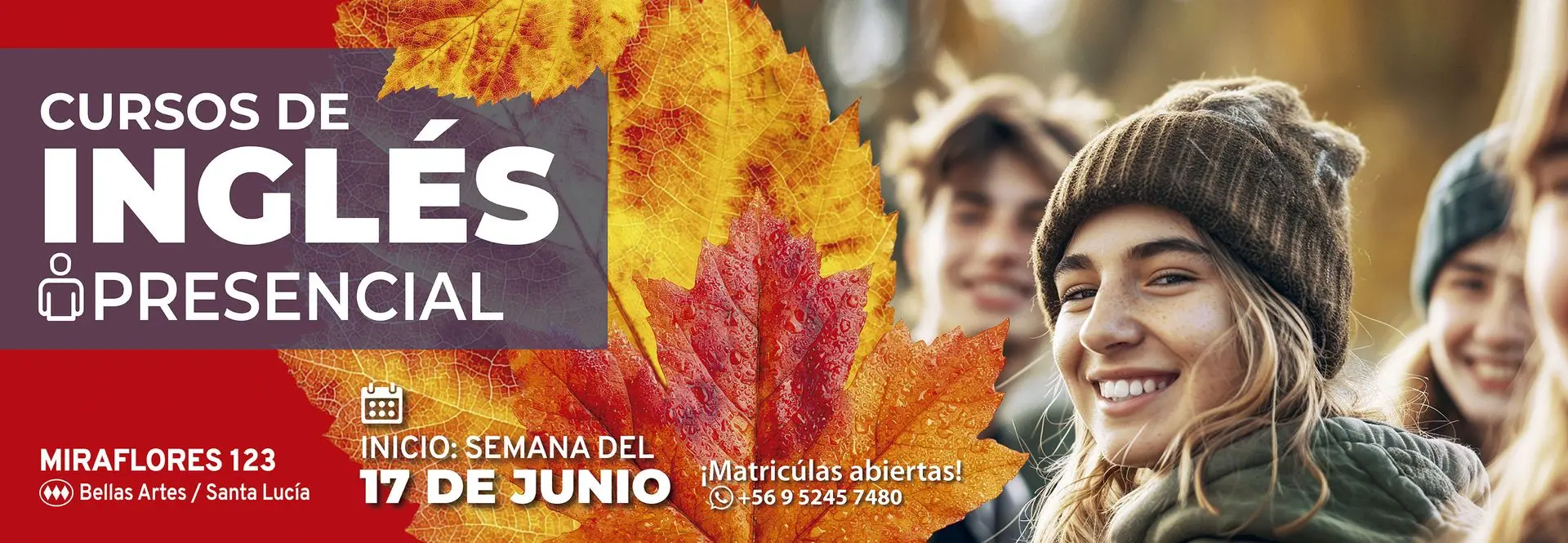 Clases de inglés presenciales en Santiago Centro - Instituto Chileno Británico