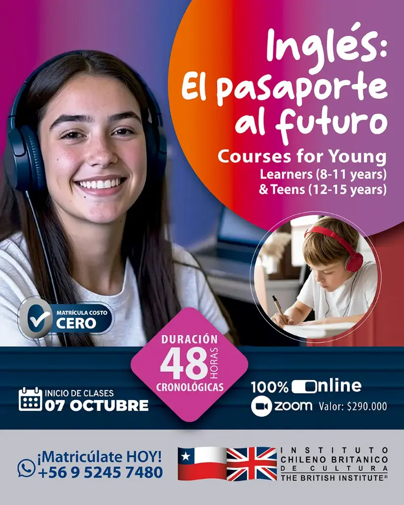 Curso  online Zoom Young Learners (8 a 11 años)