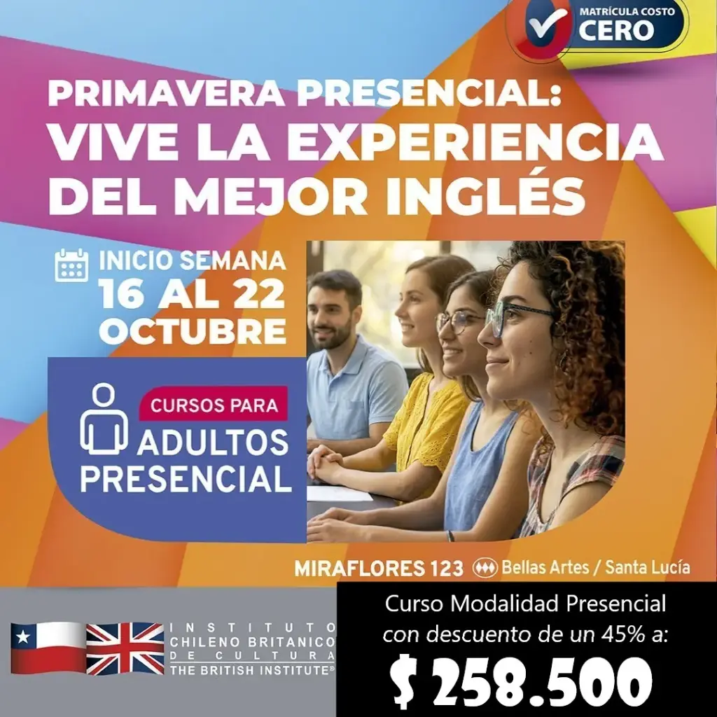 Curso Adultos Inglés Presencial