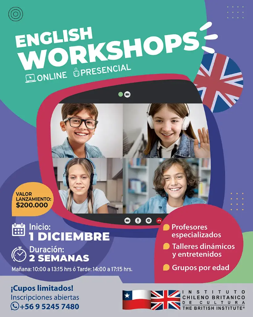 Curso Workshop Young Learners/Teens