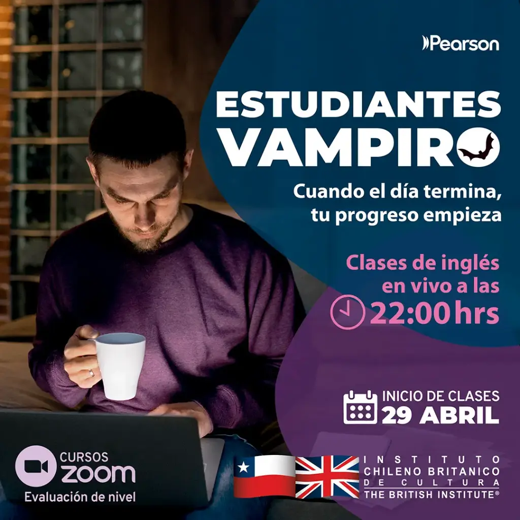 Curso de inglés: Estudiantes Vampiros